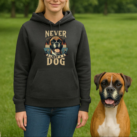 Never Just A Dog - Fawn Boxer.  Classic Unisex Pullover Hoodie | Gildan® 18500