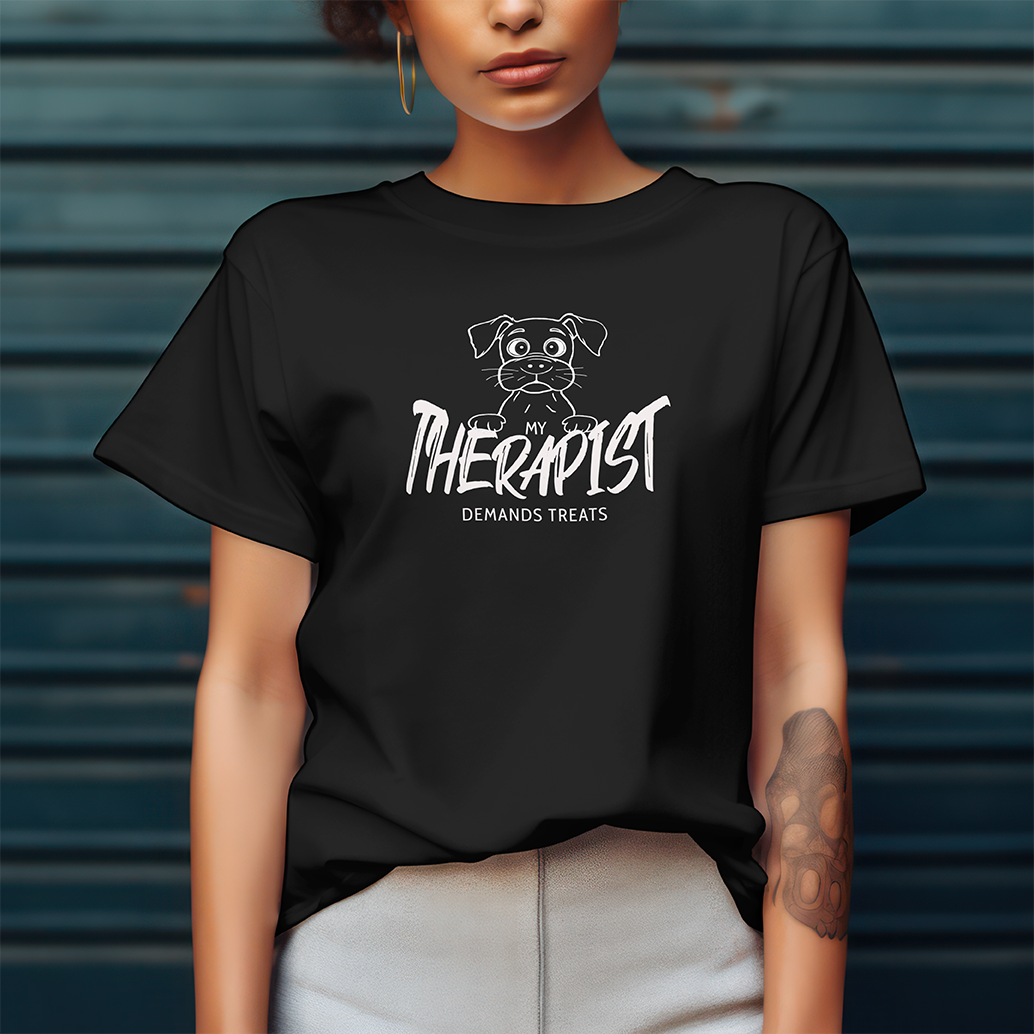 My Therapist - Boxer. Premium Unisex Crewneck T-shirt | Bella + Canvas 3001