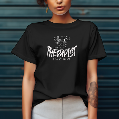My Therapist - Boxer. Premium Unisex Crewneck T-shirt | Bella + Canvas 3001