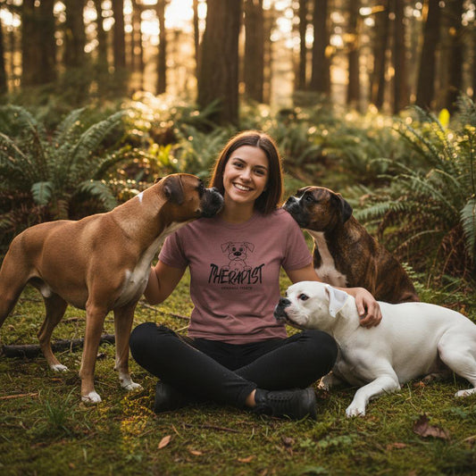 My Therapist - Boxer. Premium Unisex Crewneck T-shirt | Bella + Canvas 3001