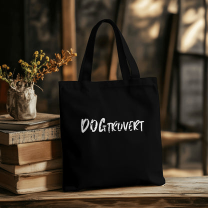 Dogtrovert Bag - Both sides printed. Organic Long Handles Tote Bag | SOL'S Stockholm 04091