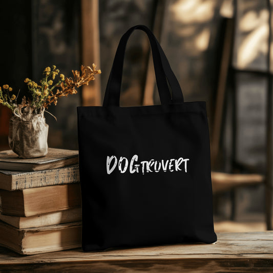 Dogtrovert Bag - Both sides printed. Organic Long Handles Tote Bag | SOL'S Stockholm 04091