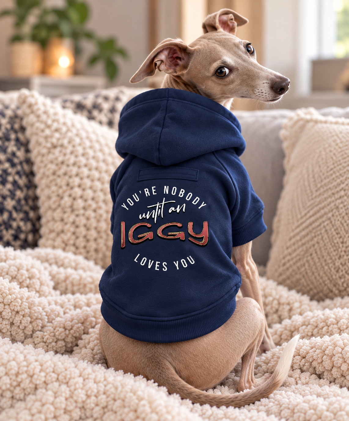You're Nobody Until An Iggy Loves You – Premium Dog Hoodie
