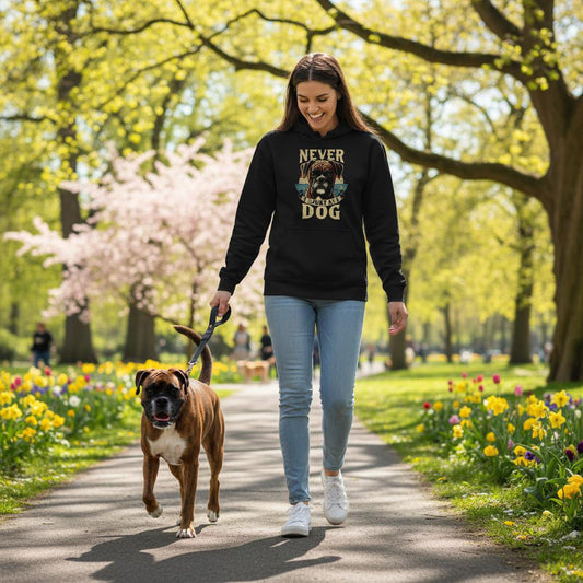 Never Just A Dog - Brindle Boxer. Classic Unisex Pullover Hoodie | Gildan® 18500