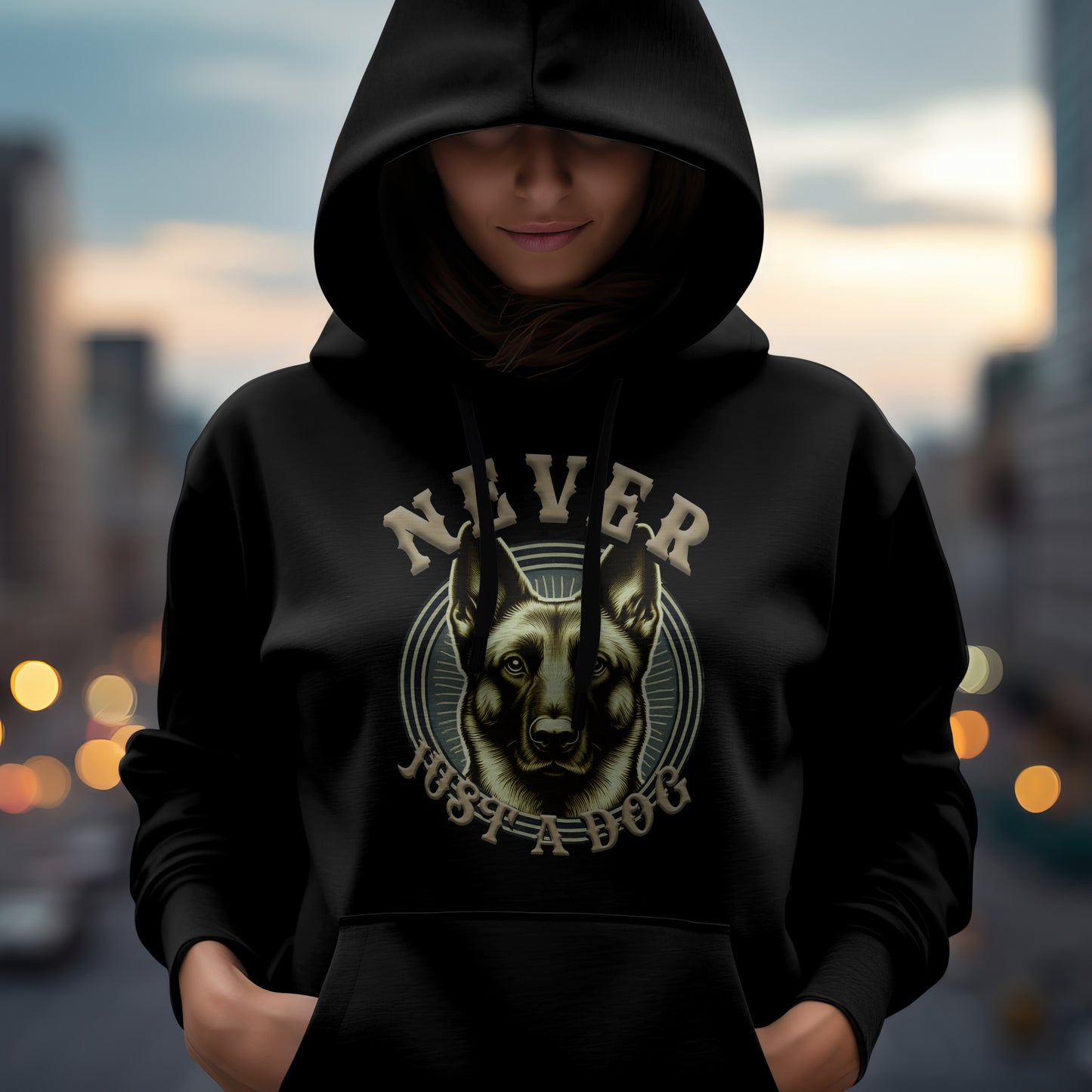 Never Just A Dog -  Malinois. Classic Unisex Pullover Hoodie | Gildan® 18500