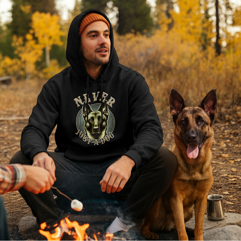 Never Just A Dog -  Malinois. Classic Unisex Pullover Hoodie | Gildan® 18500