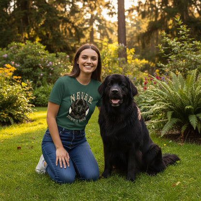 Newfoundland - Never Just A Dog. Heavyweight unisex T-shirt med rund halsringning | Gildan® 5000