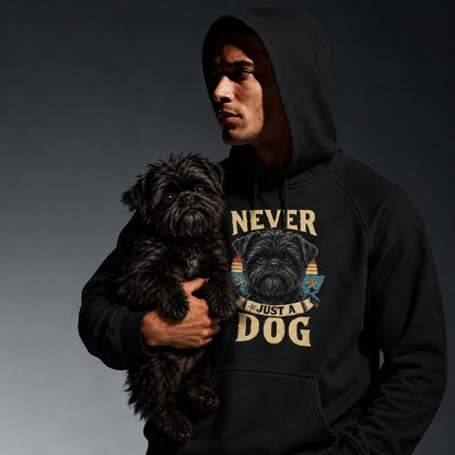 Vintage Style Affenpinscher Hoodie – Never Just A Dog Graphic Pullover
