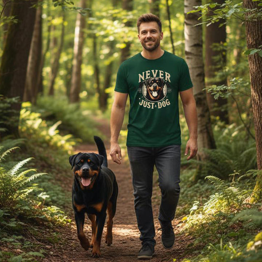 Never Just A Dog - Rottweiler.  Premium Unisex Crewneck T-shirt | Bella + Canvas 3001