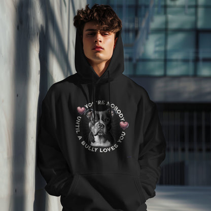 Bully with Hearts  - You're Nobody Until A Bully Loves You. Classic Unisex Pullover Hoodie | Gildan® 18500