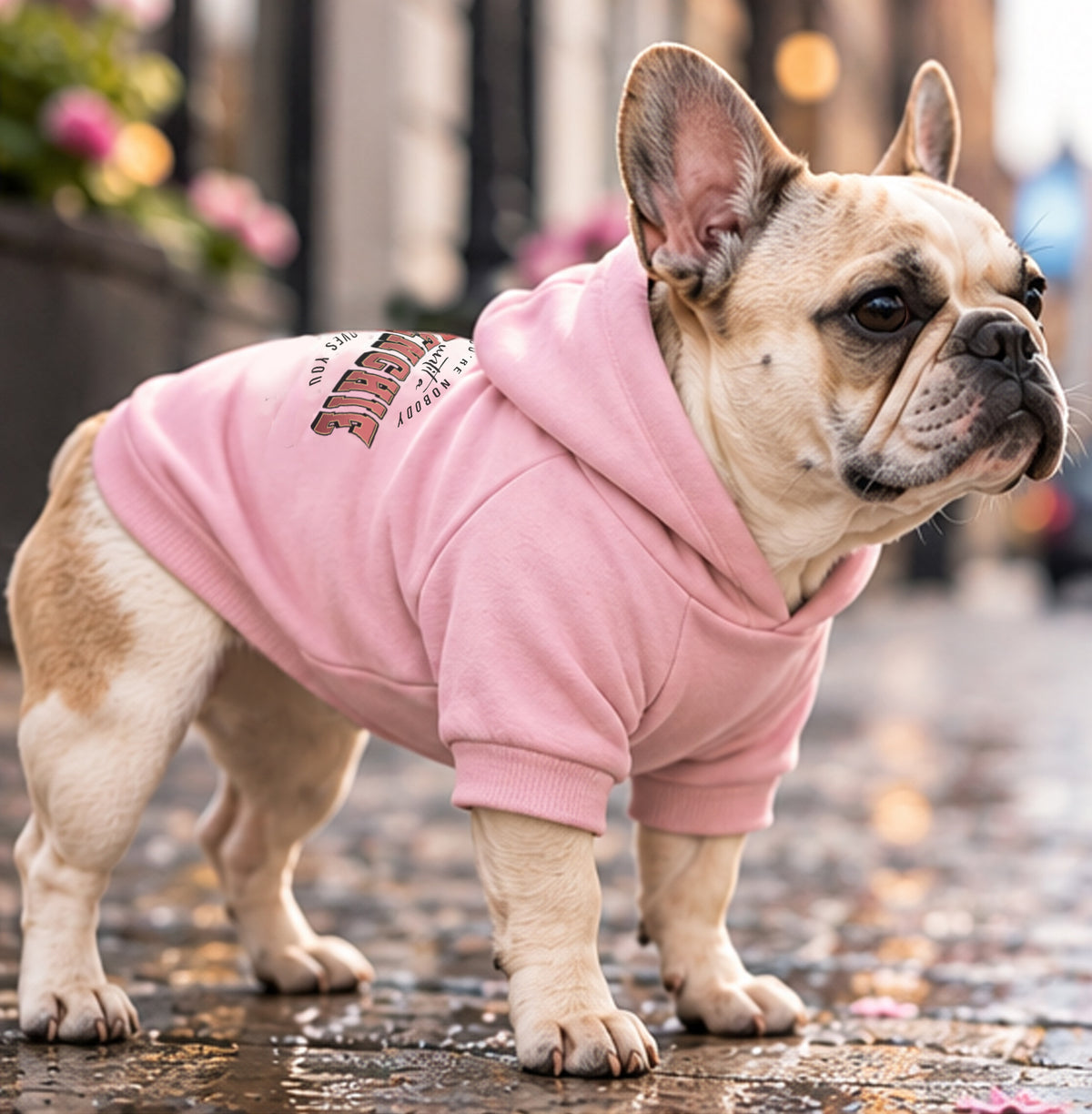 You're Nobody, Until A Frenchie Loves You – Premium Dog Hoodie