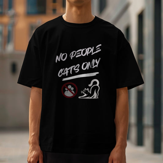 No People - Cats Only. Unisex Oversized T-shirt | SOL'S Legacy 03996