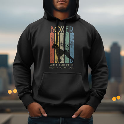 Retro Boxer. Classic Unisex Pullover Hoodie | Gildan® 18500