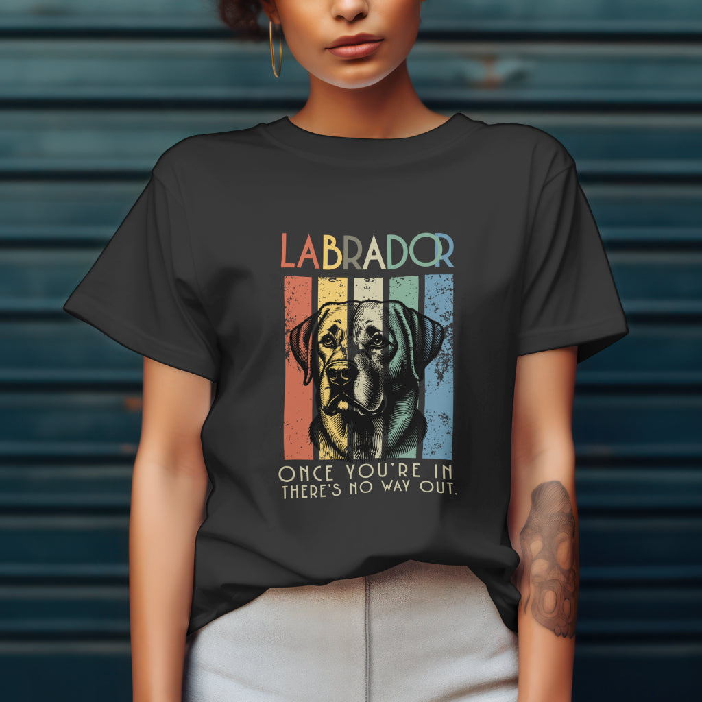 Retro Labrador. Unisex Oversized T-shirt | SOL'S Legacy 03996