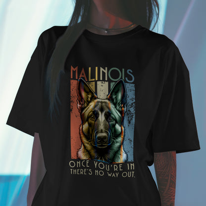 Retro Malinois. Premium Unisex Crewneck T-shirt | Bella + Canvas 3001