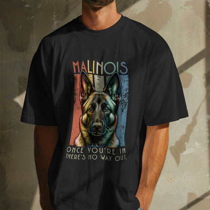 Retro Malinois. Unisex Oversized T-shirt | SOL'S Legacy 03996