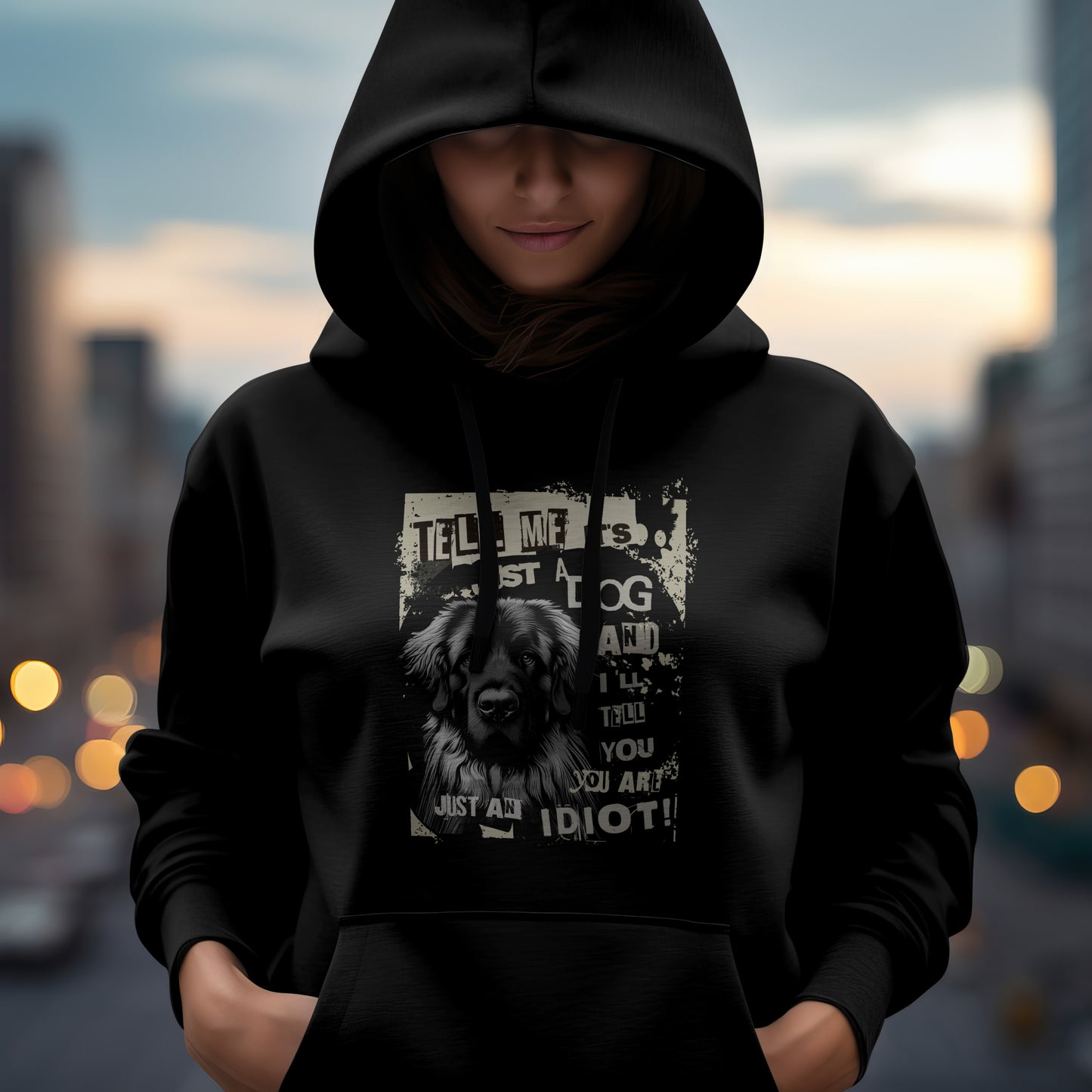 Tell Me It's Just A Dog.. -  Leonberger  –  Classic Unisex Hoodie Gildan 18500.