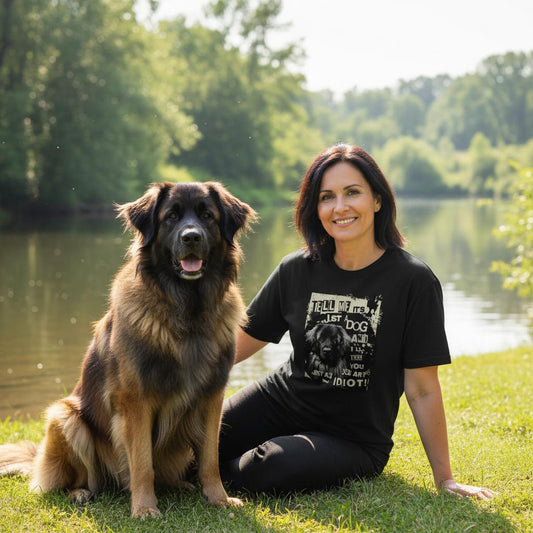 Tell Me It's Just A Dog - Leonberger - Unisex Oversized T-shirt