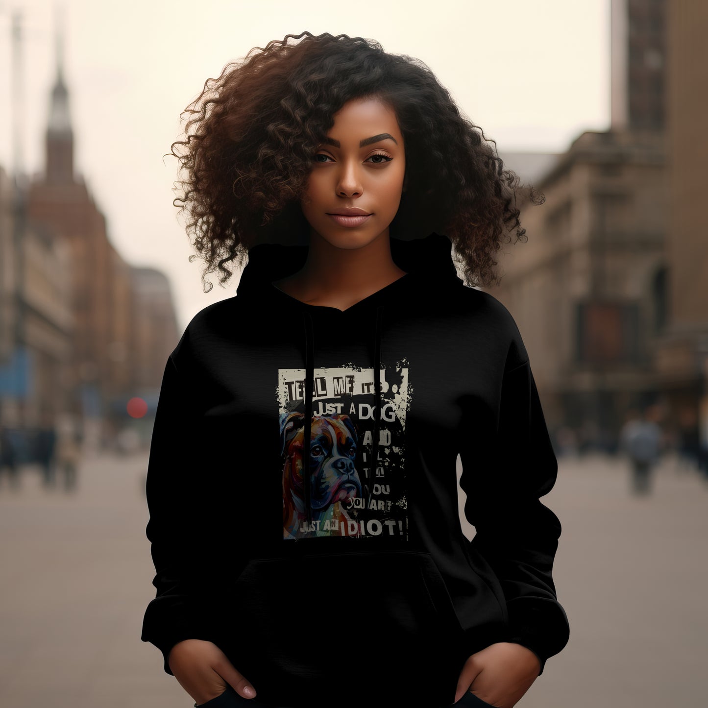 Tell Me It's Just A Dog... -  Boxer.  Classic Unisex Pullover Hoodie | Gildan® 18500