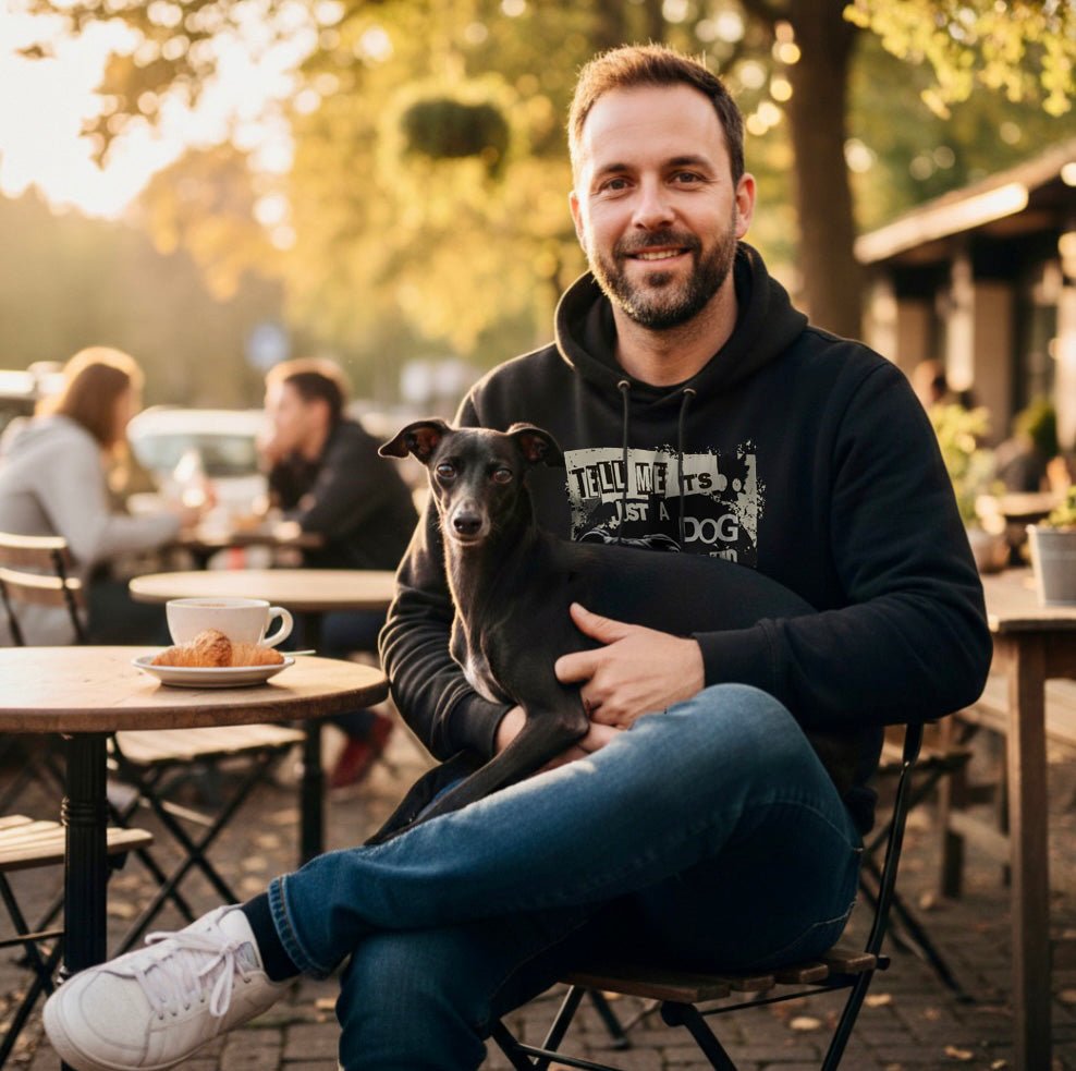 Tell Me It's Just A Dog.. -  Iggy/Greyhound/Whippet/Lurcher. Classic Unisex Pullover Hoodie | Gildan® 18500